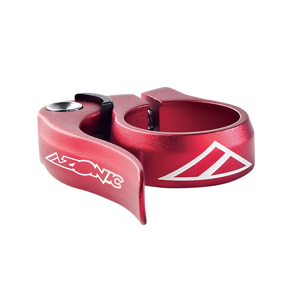 Azonic Q/R SEAT POST CLAMP RED 34.9