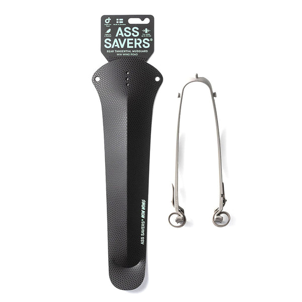 Ass Savers Win Wing Road Rear Mudguard w/ Grey Wishbone