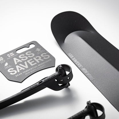 Ass Savers Win Wing 2 Road Rear Mudguard w/ Black Wishbone