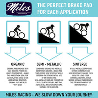 Miles Racing - Disc Pads Organic - Magura MT 5 - MI-ORG-18