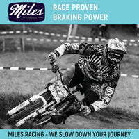 Miles Racing - Disc Pads Semi Metallic - Hayes Dominion A4 - MI-MET-49