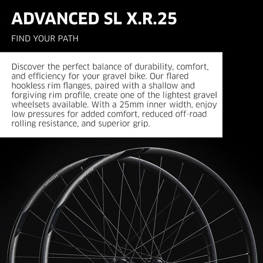 NEWMEN - Wheel (Rear) - Advanced SL X.R.25 | Gravel - [D]