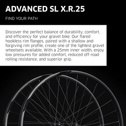 NEWMEN - Wheel (Front) - Advanced SL X.R.25 | Gravel - [D]