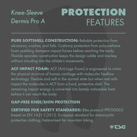 TSG - Knee-Sleeve Dermis Pro A - Black