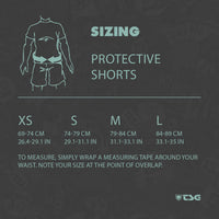TSG -  Protective Shorts for Women- Crash Pant Carna - Black