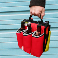 Green Guru - Sixer 6-Pack Bottle Holder - Multi-color