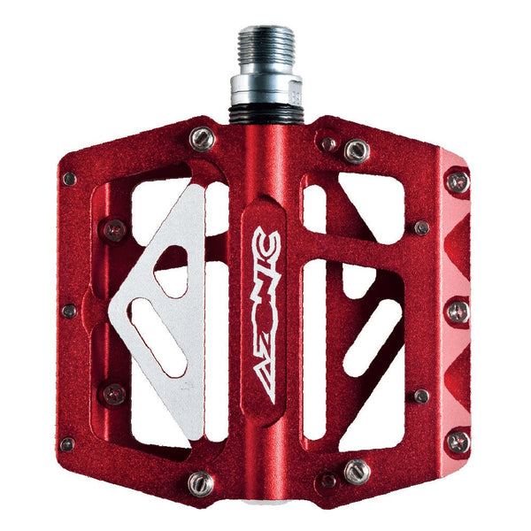 Azonic AZ 420 FLATS PEDAL ANO RED